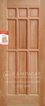 E & M Pacay Traditional Panel Door Design