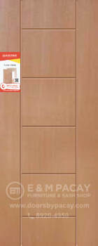 E & M Pacay Flush Door With Groove